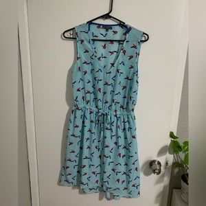 Blue BeBop dress